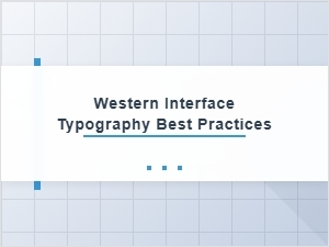 Fonts for a Western Digital Interface